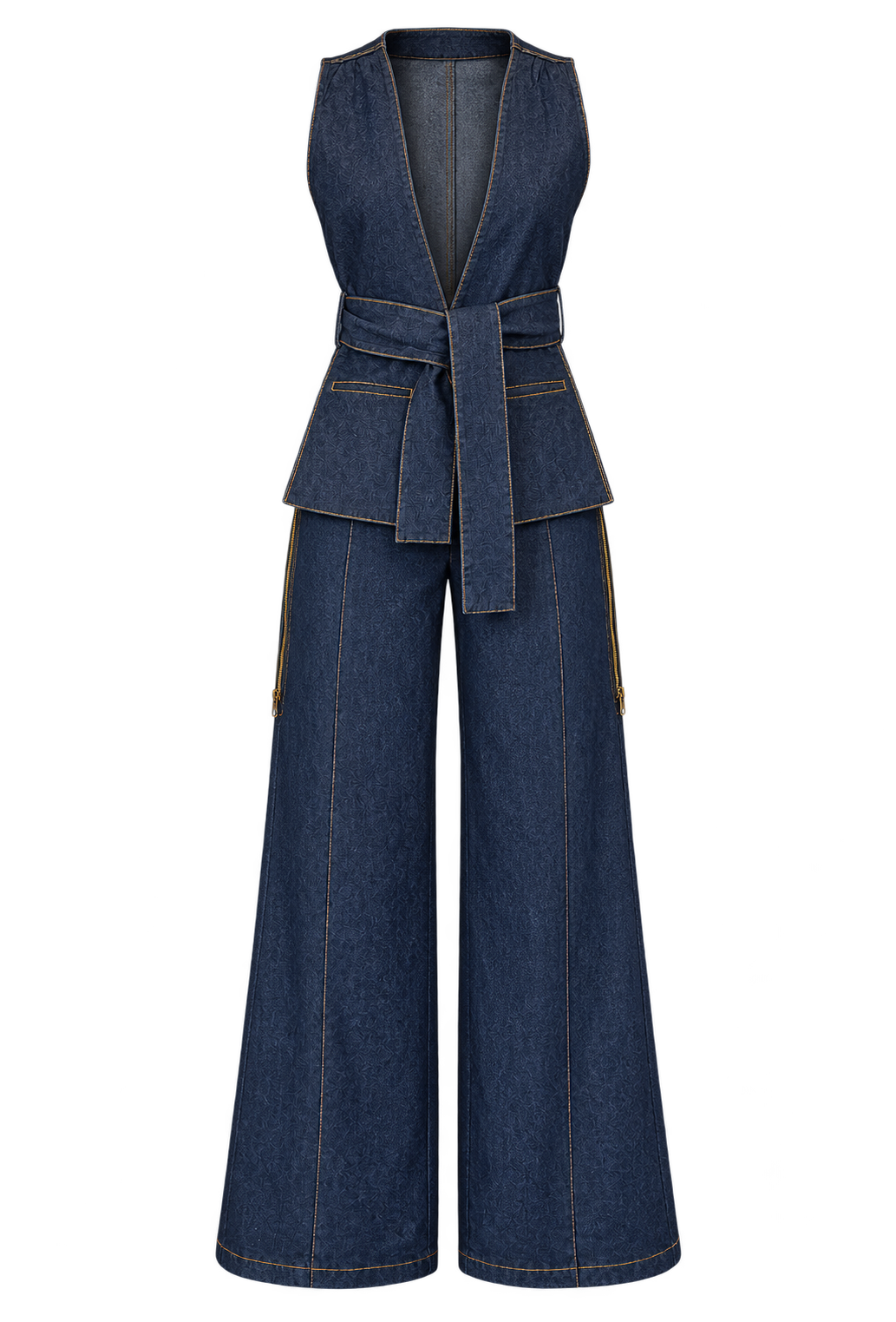Denim Allure Set — complete outfit without model