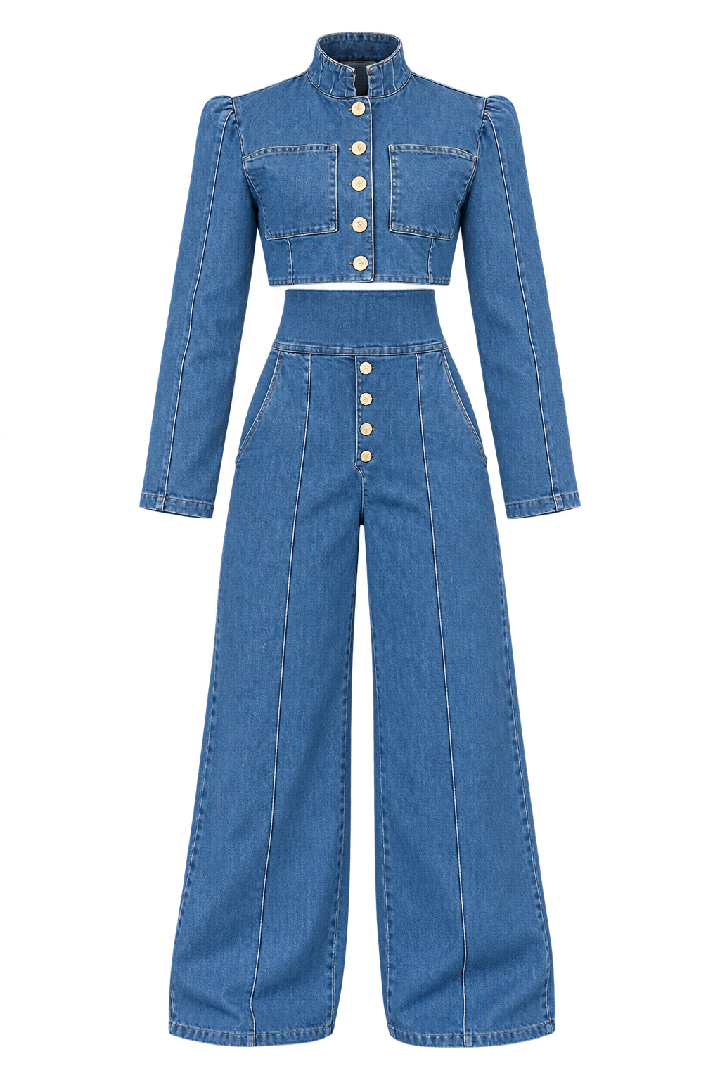 Denim unisex Rebel — complete outfit without model