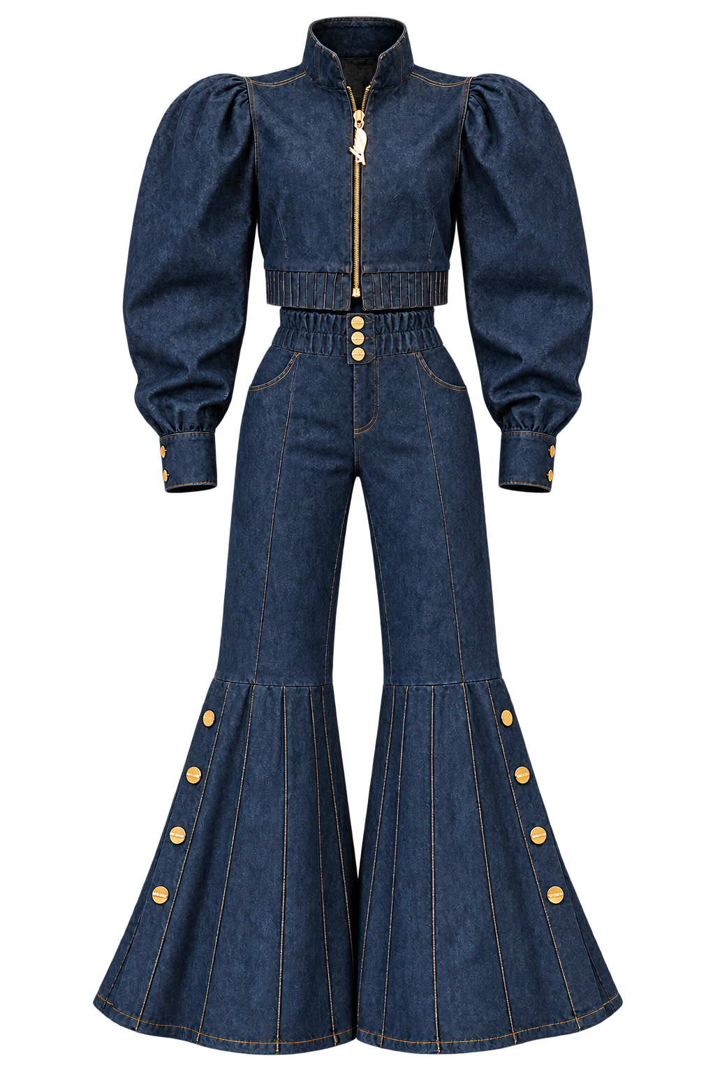 Denim Miiconic Set — complete outfit without model